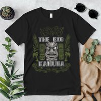 Big Kahuna Funny Hawaiian Luau Outfit Funny Luau Premium T-Shirt
