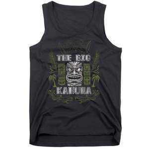 Big Kahuna Funny Hawaiian Luau Outfit Funny Luau Tank Top