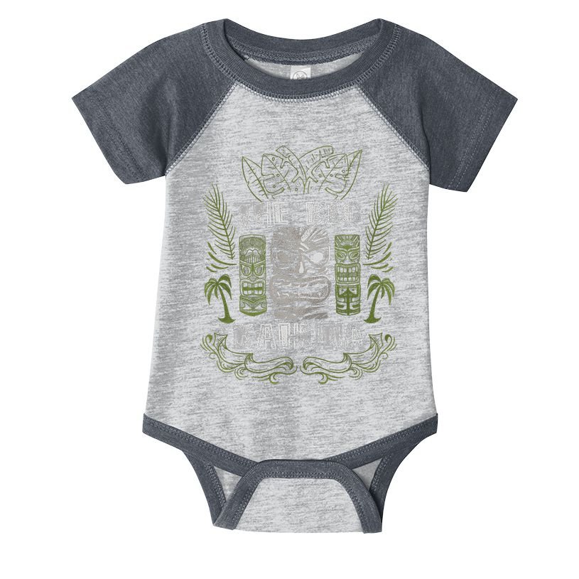 Big Kahuna Funny Hawaiian Luau Outfit Funny Luau Infant Baby Jersey Bodysuit