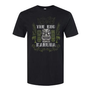 Big Kahuna Funny Hawaiian Luau Outfit Funny Luau Softstyle CVC T-Shirt