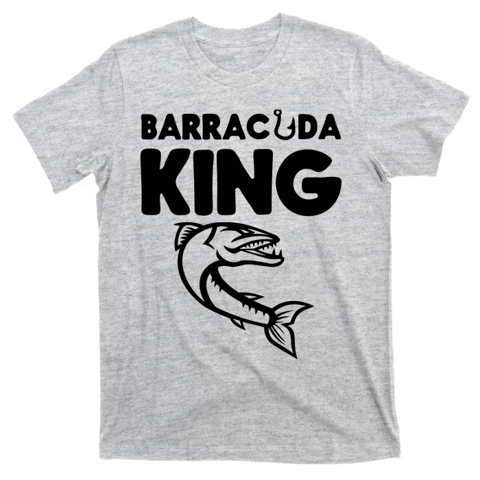 Barracuda King Funny Deep Sea Fishing T-Shirt