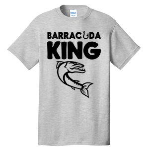 Barracuda King Funny Deep Sea Fishing Tall T-Shirt