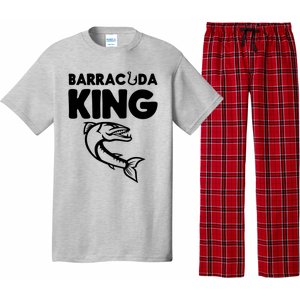 Barracuda King Funny Deep Sea Fishing Pajama Set