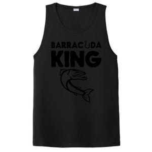 Barracuda King Funny Deep Sea Fishing PosiCharge Competitor Tank