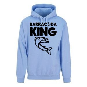 Barracuda King Funny Deep Sea Fishing Unisex Surf Hoodie