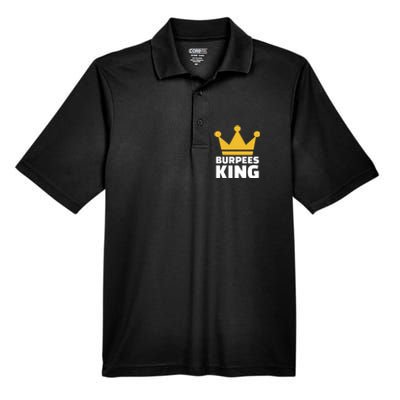 Burpees King Gift Men's Origin Performance Pique Polo