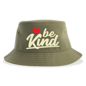 Be Kind Graphic Cute Gift Sustainable Bucket Hat