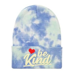 Be Kind Graphic Cute Gift Tie Dye 12in Knit Beanie