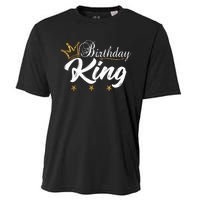 Birthday King Gold Crown For Boy And Cooling Performance Crew T-Shirt