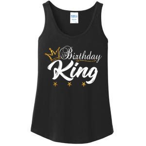 Birthday King Gold Crown For Boy And Ladies Essential Tank