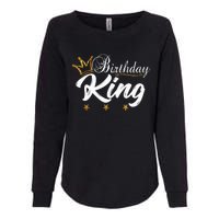 Birthday King Gold Crown For Boy And Womens California Wash Sweatshirt