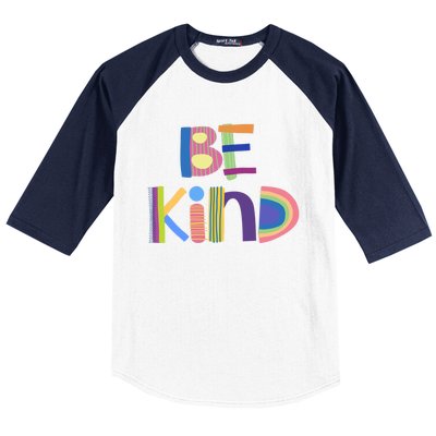 Be Kind Gift Baseball Sleeve Shirt