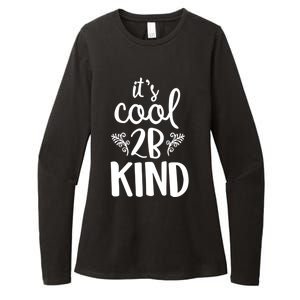 Be Kind Gift Womens CVC Long Sleeve Shirt