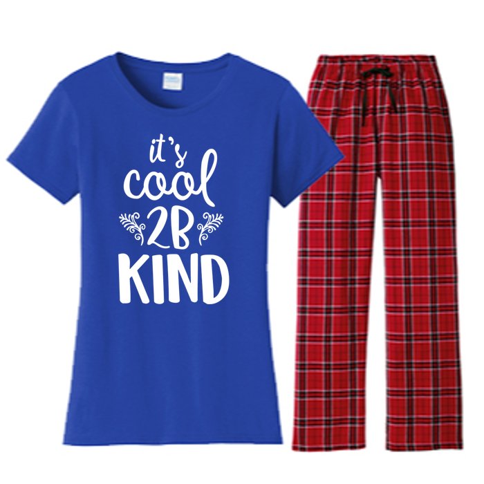 Be Kind Gift Women's Flannel Pajama Set