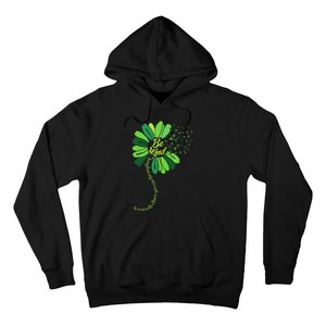 Be Kind Green Ribbon Sunflower Mental Health Awareness Gifts Hoodie