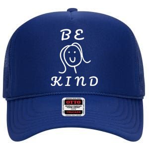 Be Kind Gift High Crown Mesh Back Trucker Hat