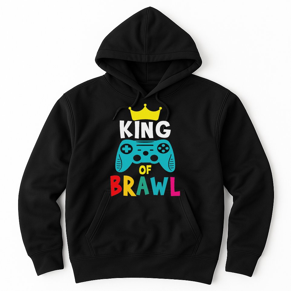Brawl King Gamer Brawler Brawl Hoodie