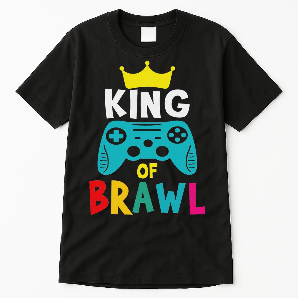 Brawl King Gamer Brawler Brawl Tall T-Shirt