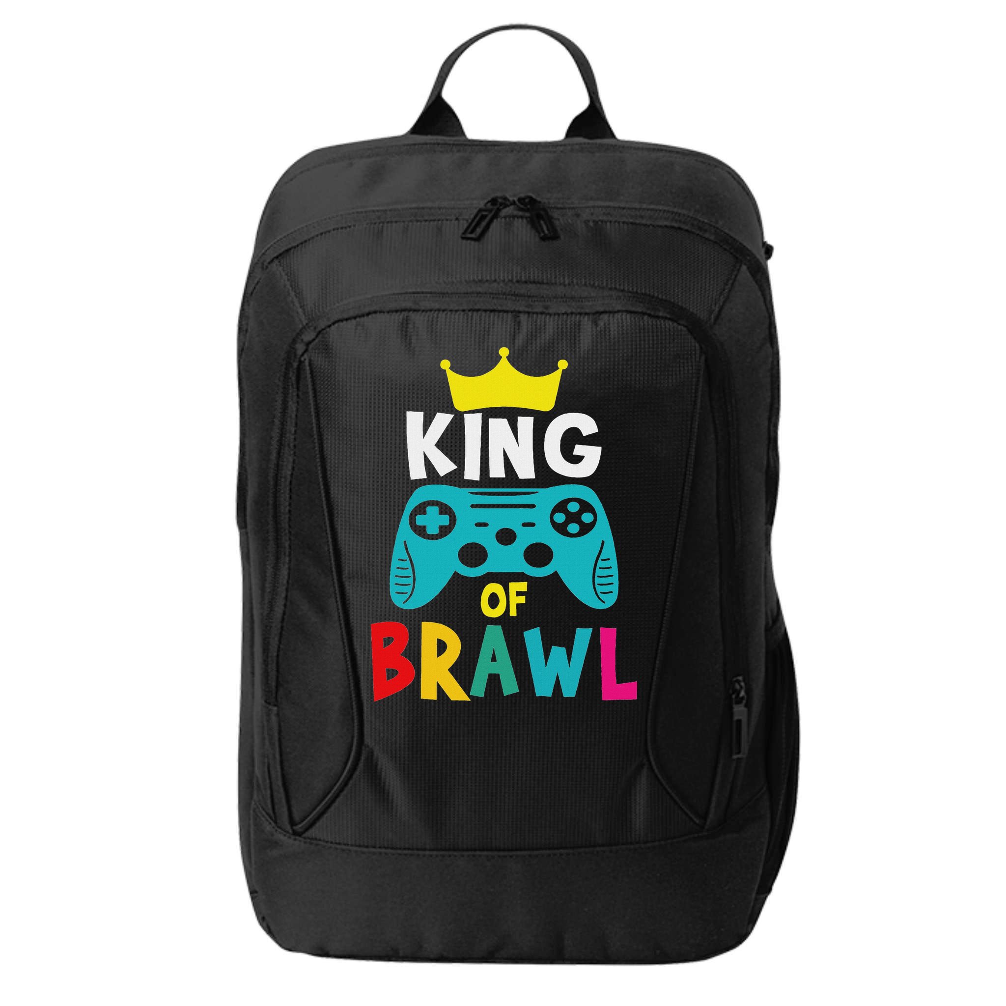 Brawl King Gamer Brawler Brawl City Backpack