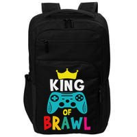 Brawl King Gamer Brawler Brawl Impact Tech Backpack