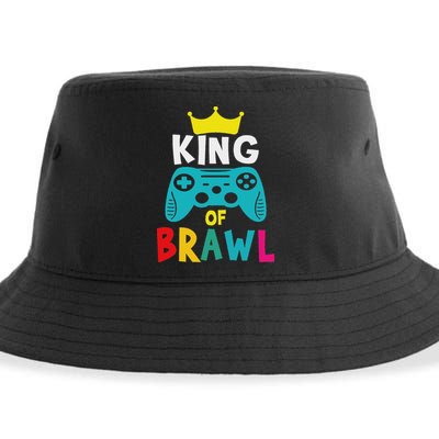 Brawl King Gamer Brawler Brawl Sustainable Bucket Hat