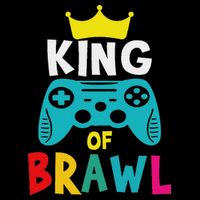 Brawl King Gamer Brawler Brawl 16 in Basic Backpack