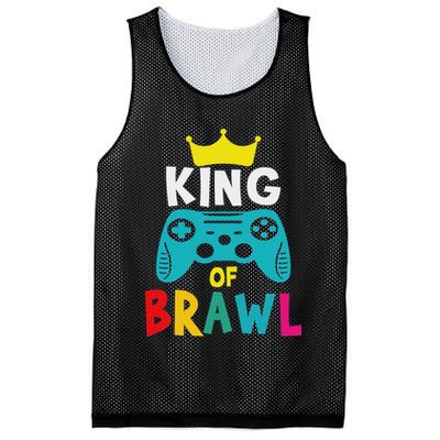 Brawl King Gamer Brawler Brawl Mesh Reversible Basketball Jersey Tank