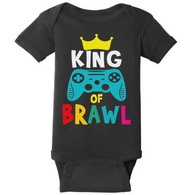 Brawl King Gamer Brawler Brawl Baby Bodysuit