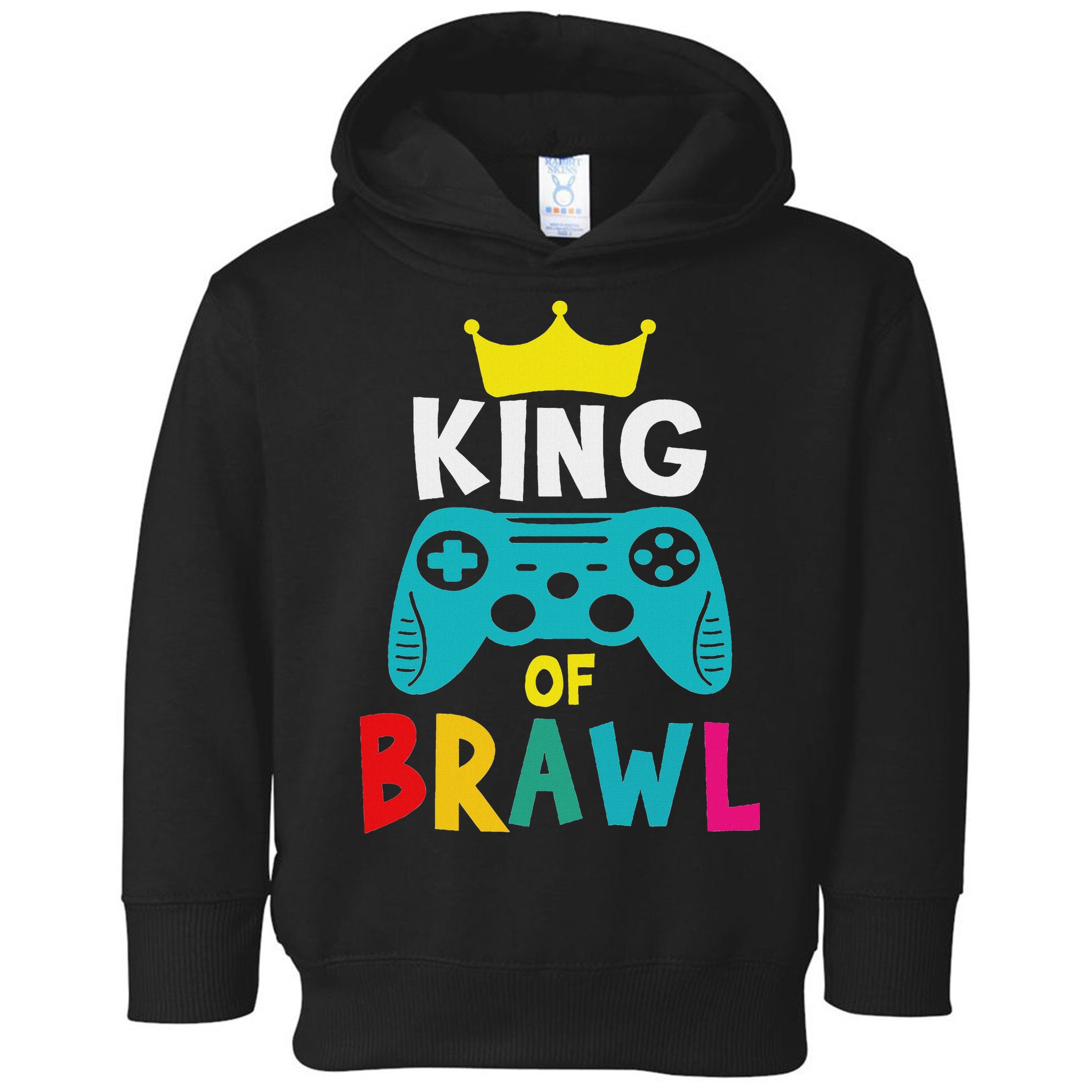 Brawl King Gamer Brawler Brawl Toddler Hoodie