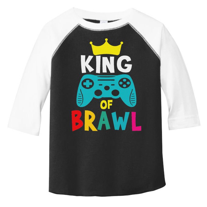 Brawl King Gamer Brawler Brawl Toddler Fine Jersey T-Shirt