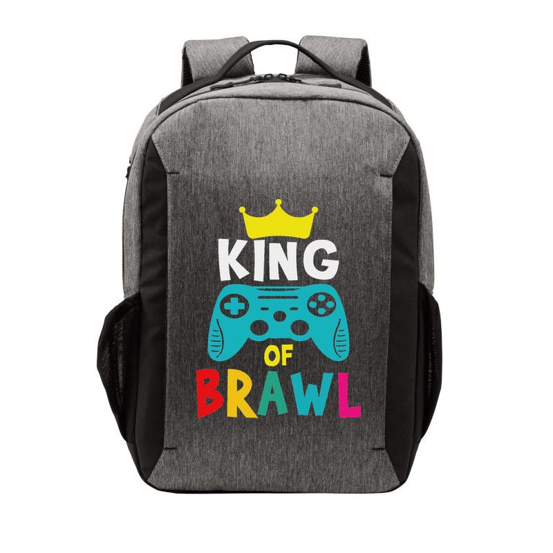 Brawl King Gamer Brawler Brawl Vector Backpack