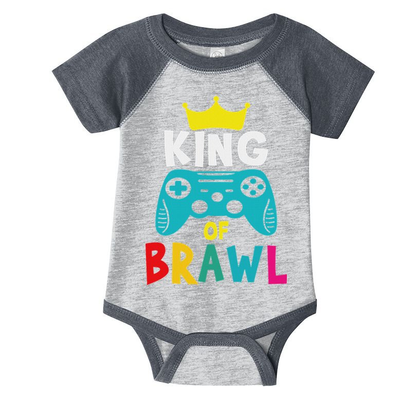Brawl King Gamer Brawler Brawl Infant Baby Jersey Bodysuit