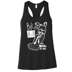 Bikini Kill Girl Funny Girl Power Women's Racerback Tank