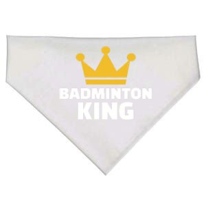 Badminton King Gift USA-Made Doggie Bandana