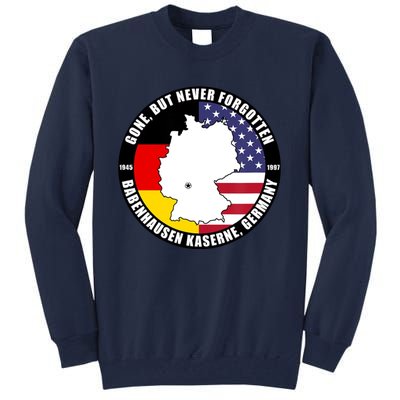 Babenhausen Kaserne Germany Funny Veteran Tall Sweatshirt