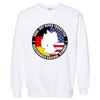 Babenhausen Kaserne Germany Funny Veteran Garment-Dyed Sweatshirt