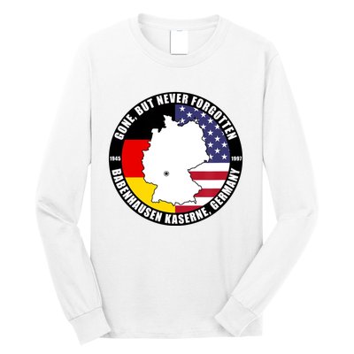 Babenhausen Kaserne Germany Funny Veteran Long Sleeve Shirt