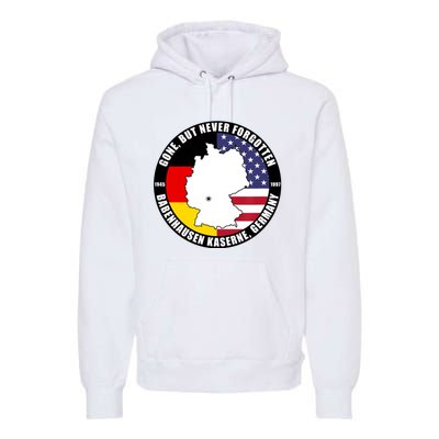 Babenhausen Kaserne Germany Funny Veteran Premium Hoodie