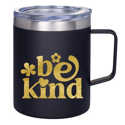 Be Kind Gold Edition 12oz Stainless Steel Coffee Mug