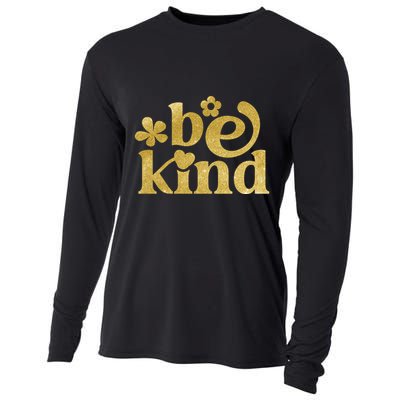 Be Kind Gold Edition Cooling Performance Long Sleeve Crew