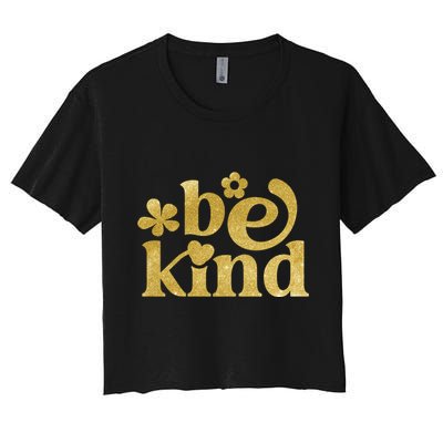 Be Kind Gold Edition Crop Top