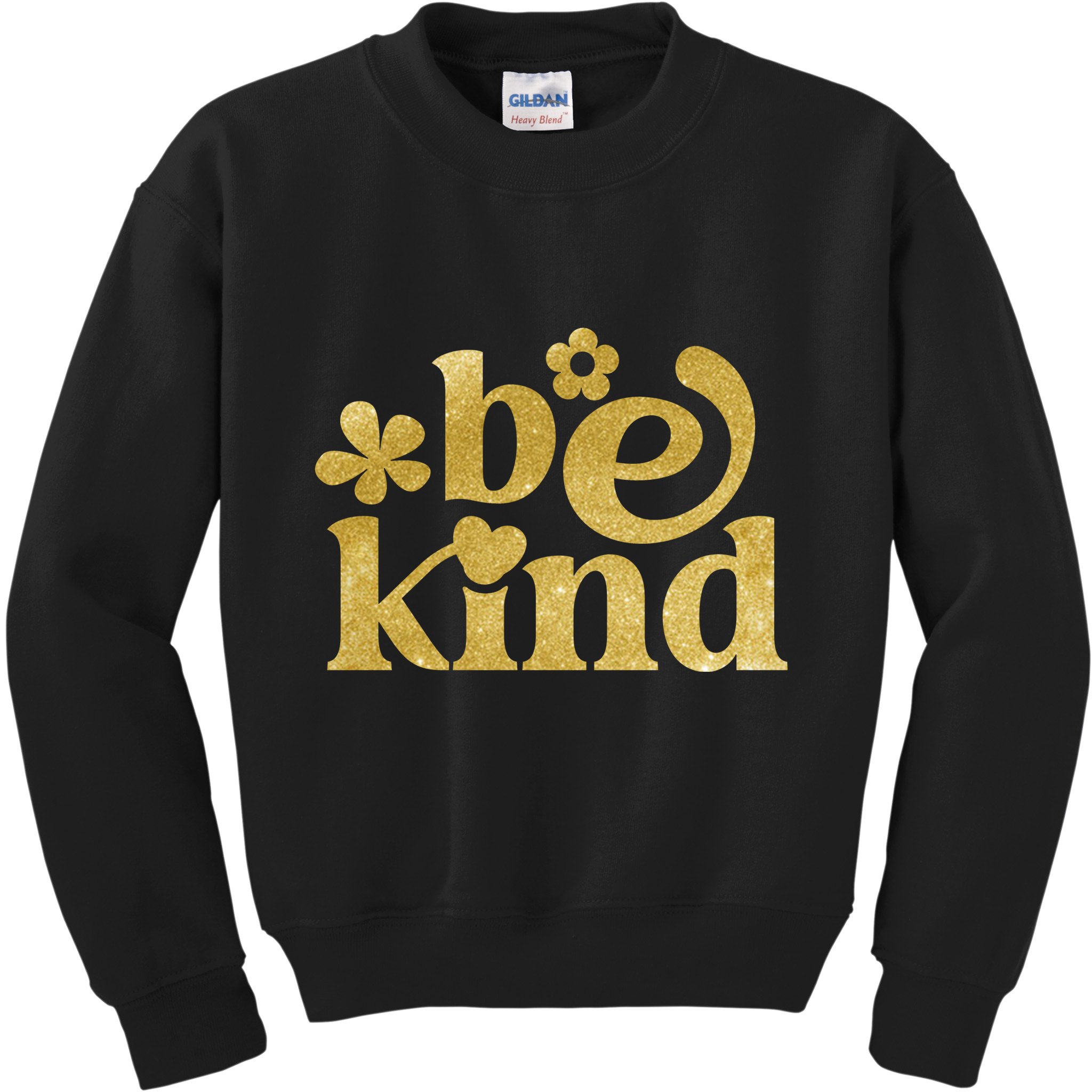 Be Kind Gold Edition Kids Sweatshirt