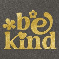 Be Kind Gold Edition Cotton Canvas Backpack