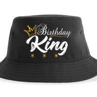 Birthday King Gold Crown Shirt For Boys And Men Sustainable Bucket Hat