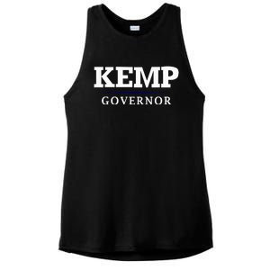 Brian Kemp Governor Georgia Campaign Ladies PosiCharge Tri-Blend Wicking Tank