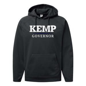 Brian Kemp Governor Georgia Campaign Performance Fleece Hoodie