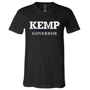 Brian Kemp Governor Georgia Campaign V-Neck T-Shirt