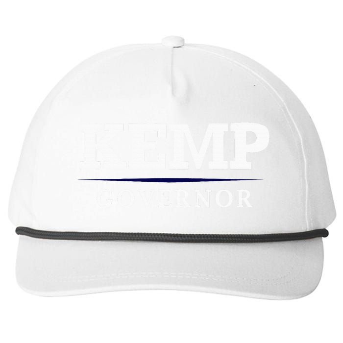 Brian Kemp Governor Georgia Campaign Snapback Five-Panel Rope Hat