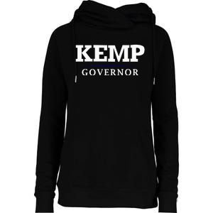 Brian Kemp Governor Georgia Campaign Womens Funnel Neck Pullover Hood