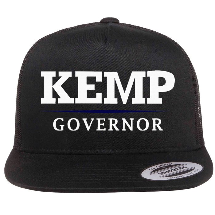 Brian Kemp Governor Georgia Campaign Flat Bill Trucker Hat